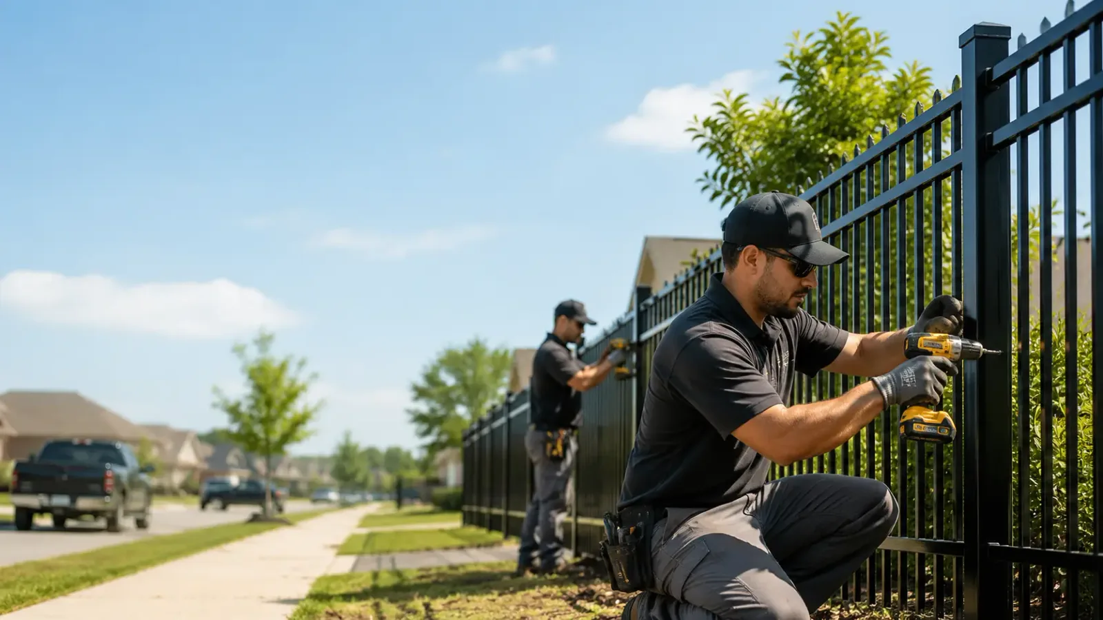Metal Fence Installation in Nixa, MO